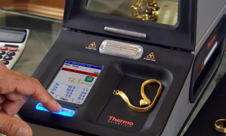 دستگاه xrf برای آنالیز عیار طلا