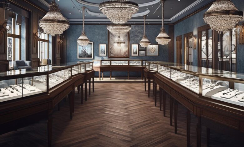 فروشگاه طلا و جواهرات | gold store